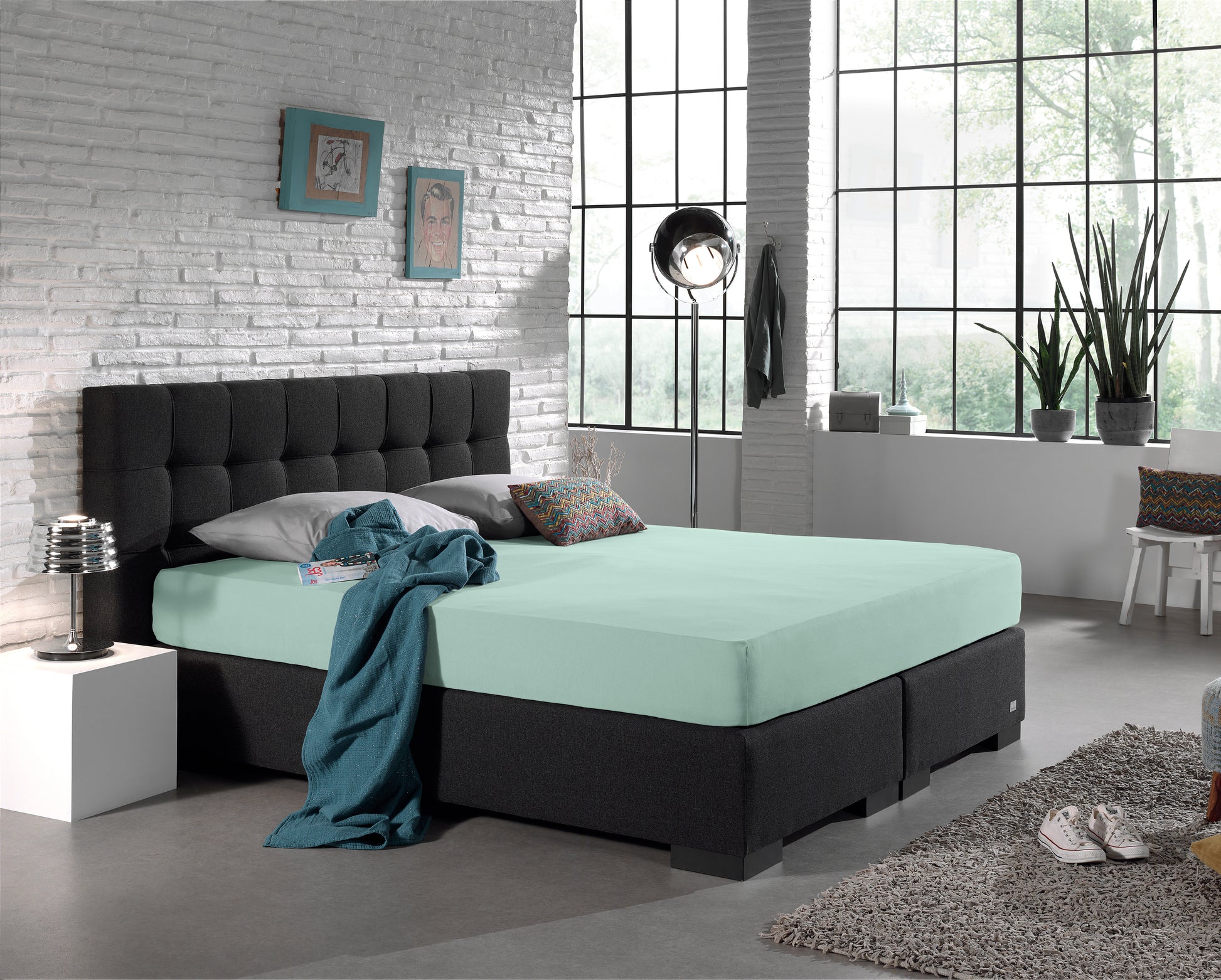 Enkel Jersey 135 gr. Hoeslaken Pastel