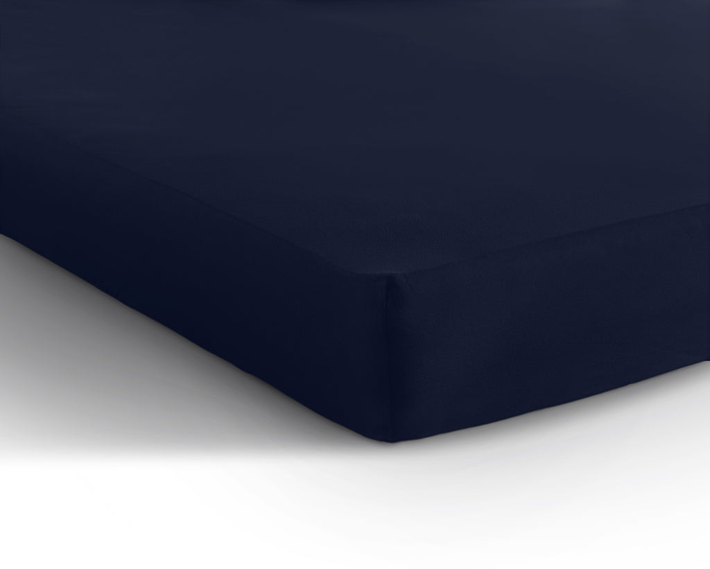 Enkel Jersey 135 gr. Hoeslaken Indigo