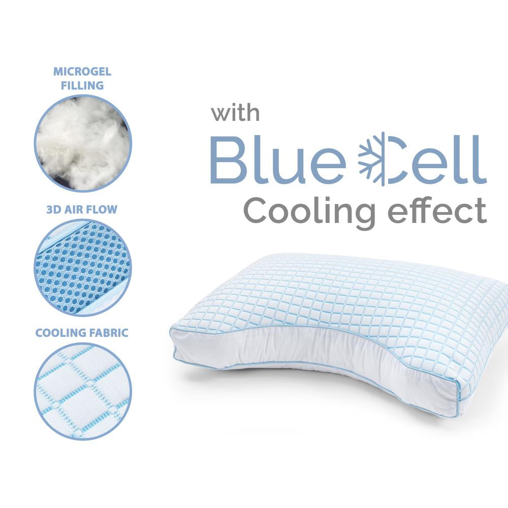 3D Blue Cell Tech Verkoelend Microgel Neksteun