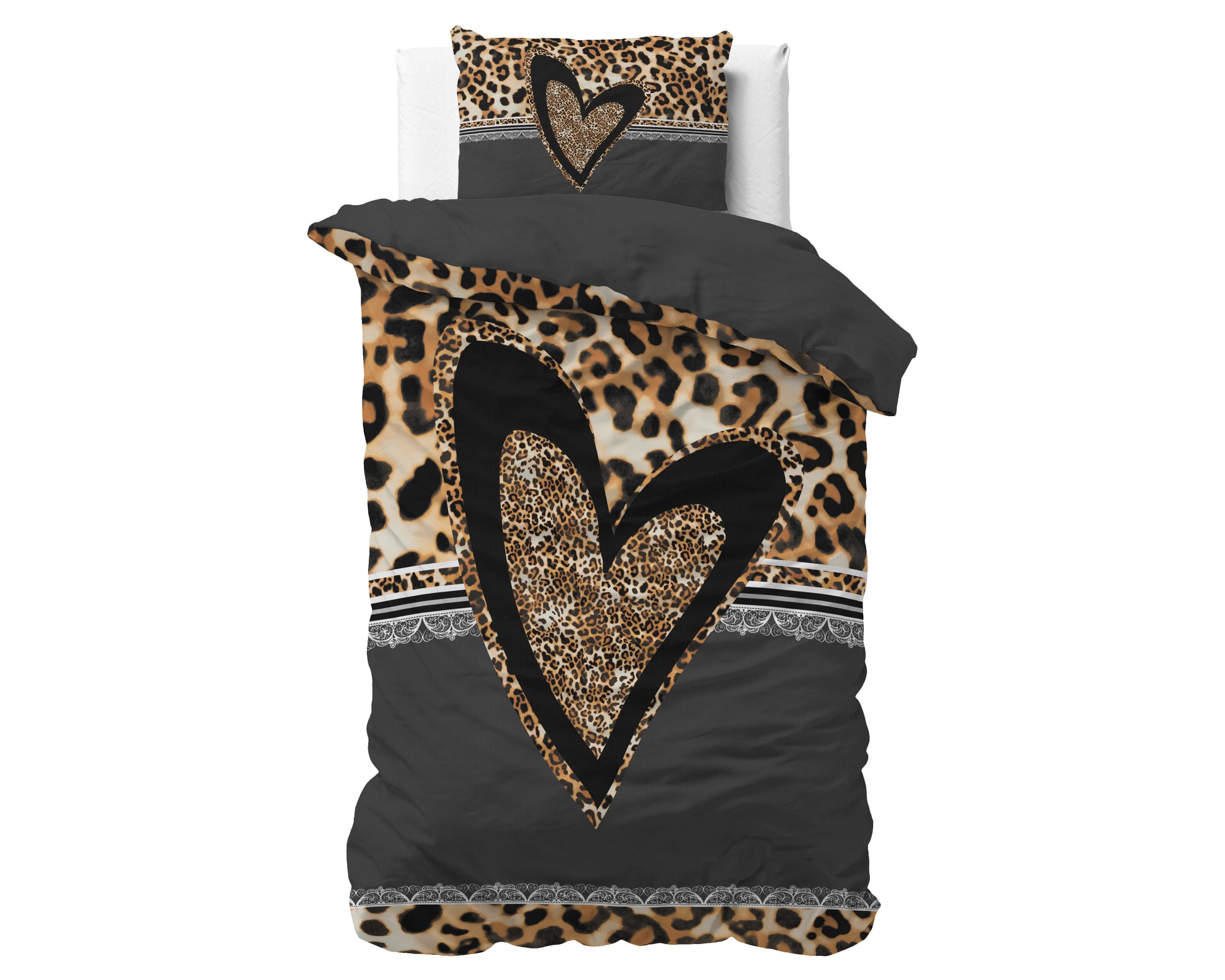 Panther Love Heart