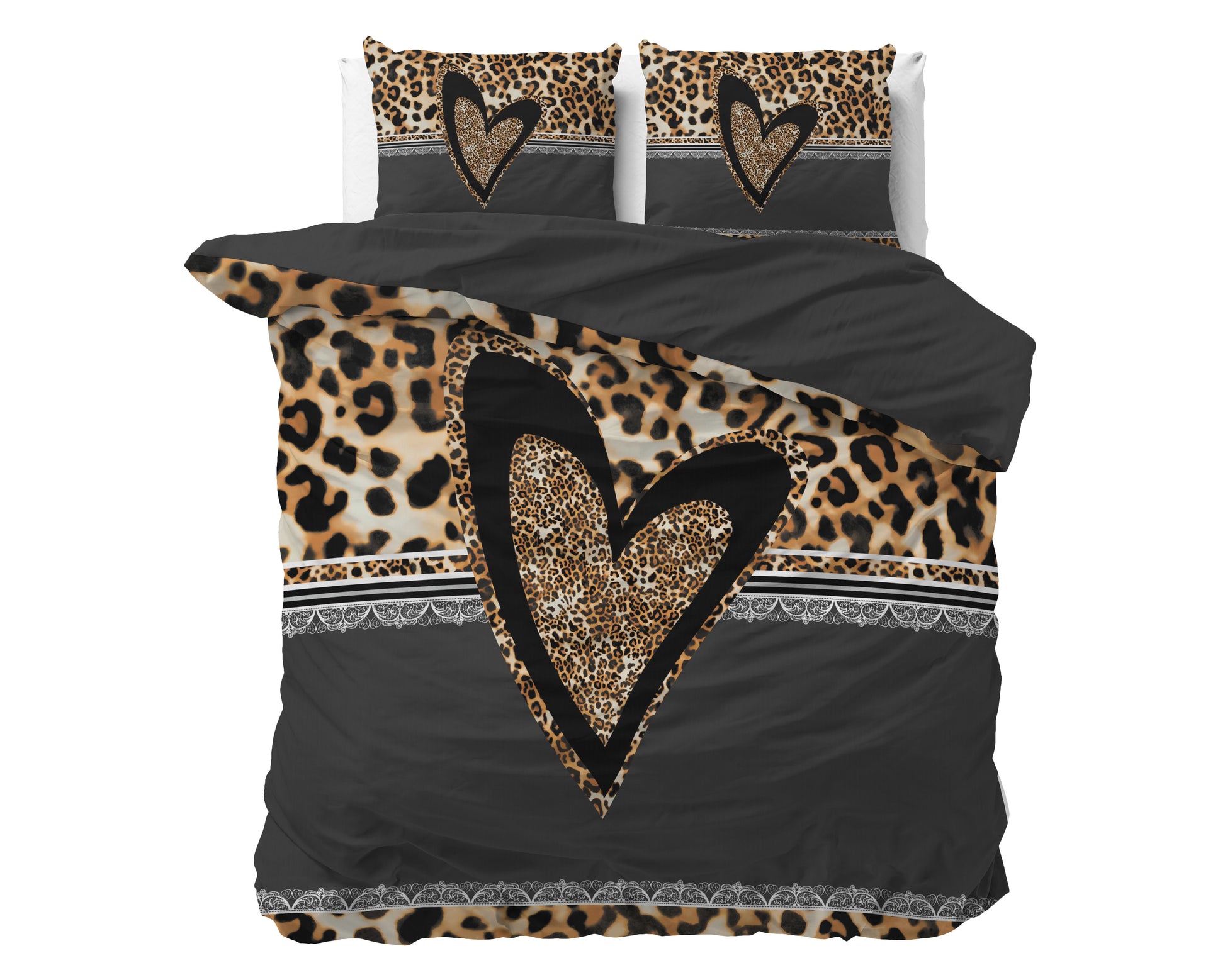 Panther Love Heart
