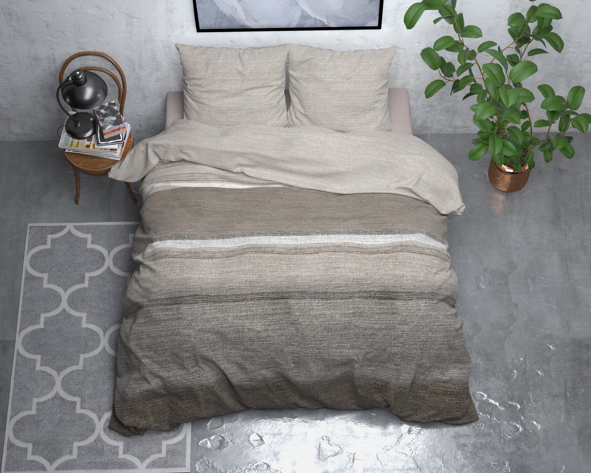 Flanel Stone Stripe
