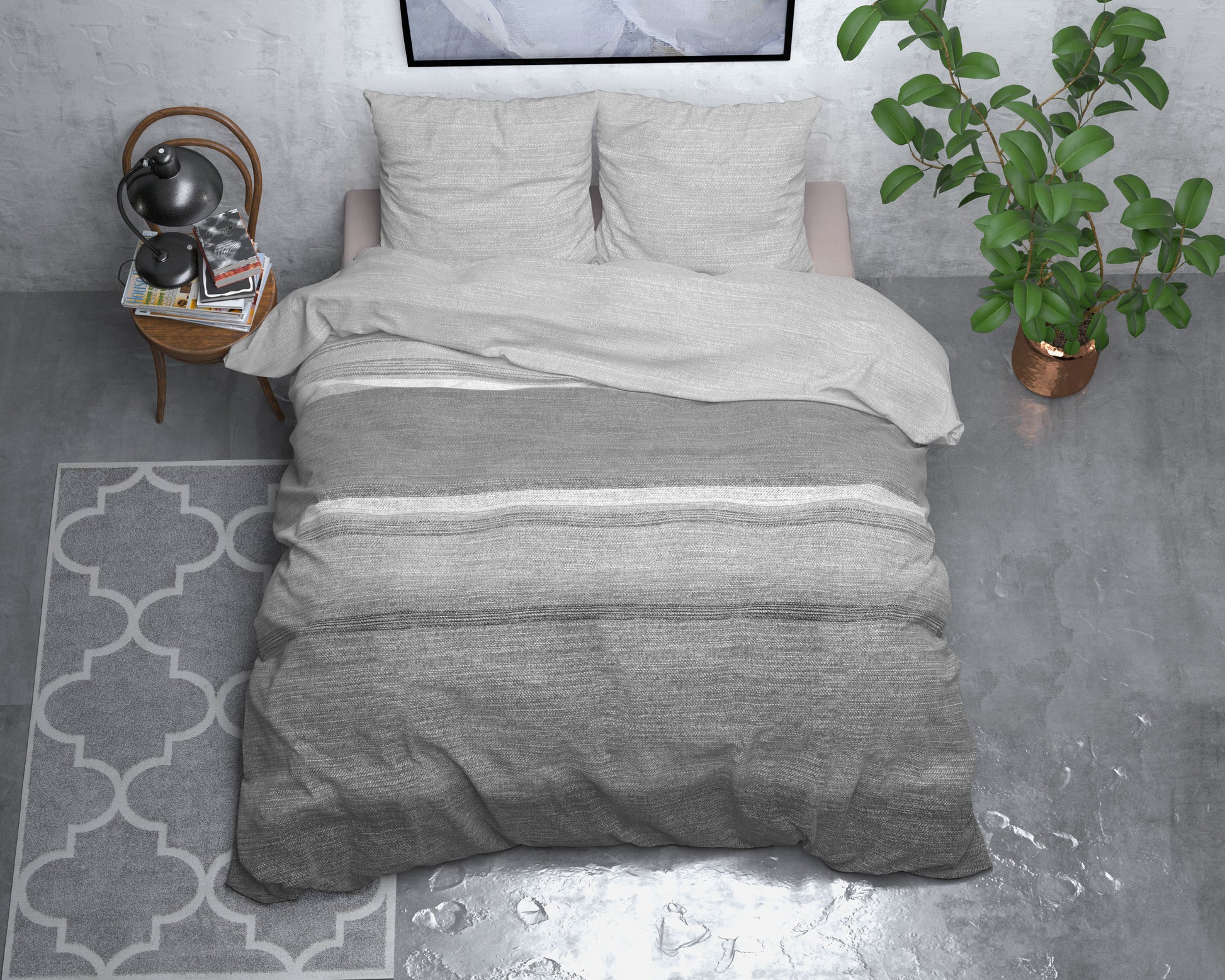 Flanel Stone Stripe