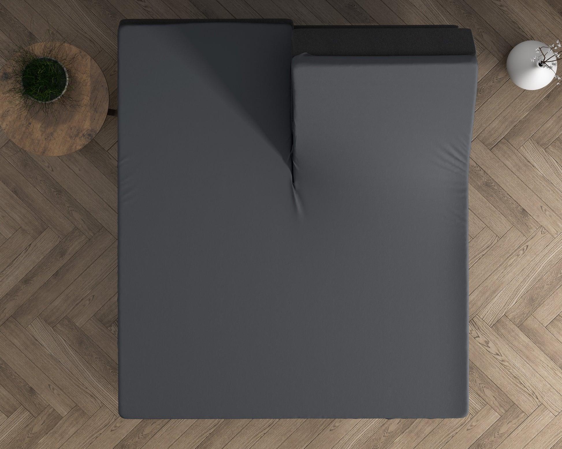 Dubbel Jersey 220 gr. Splittopper Hoeslaken